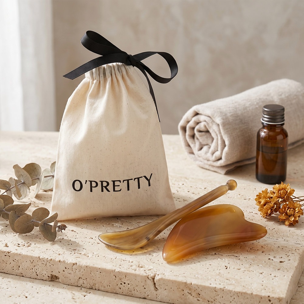O＇Pretty 歐沛媞 天然牛角撥筋棒刮痧板-細節圖2