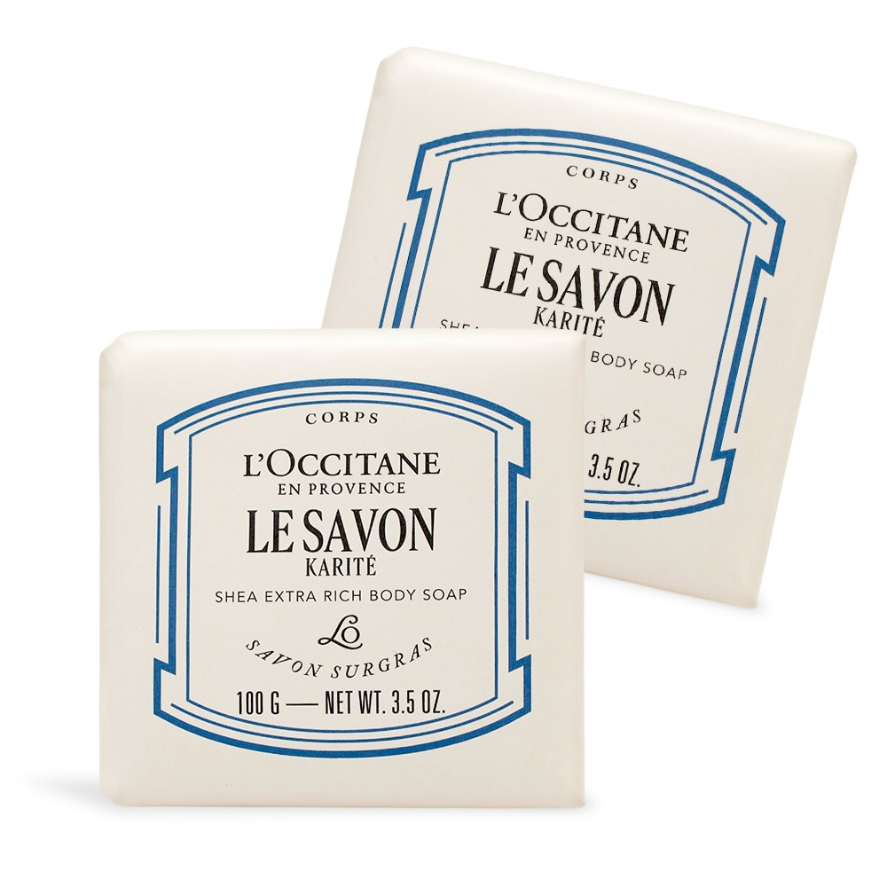 L＇OCCITANE 歐舒丹 乳油木皂(100g)X2-新版-多款可選-百貨公司貨-規格圖3