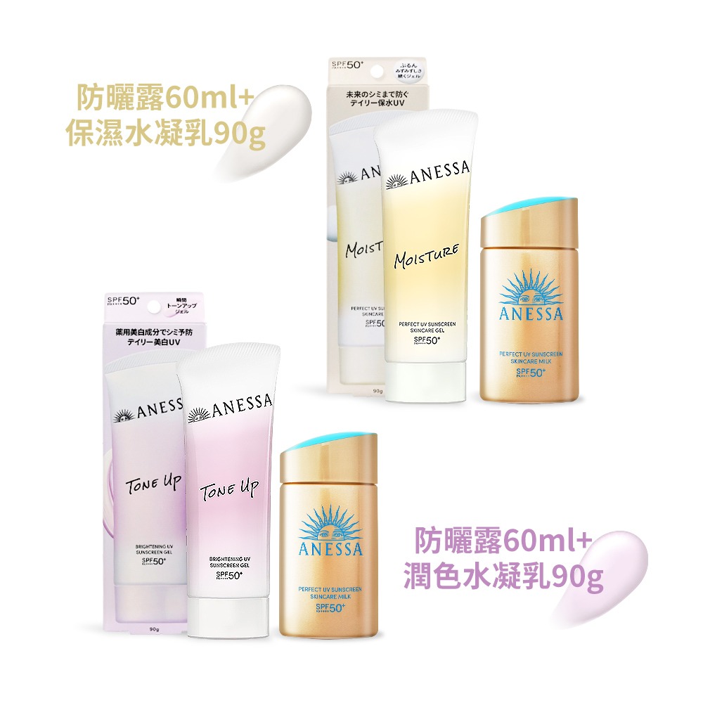 SHISEIDO 資生堂 安耐曬保濕潤色夏日必備組-多款任選-公司貨-細節圖2