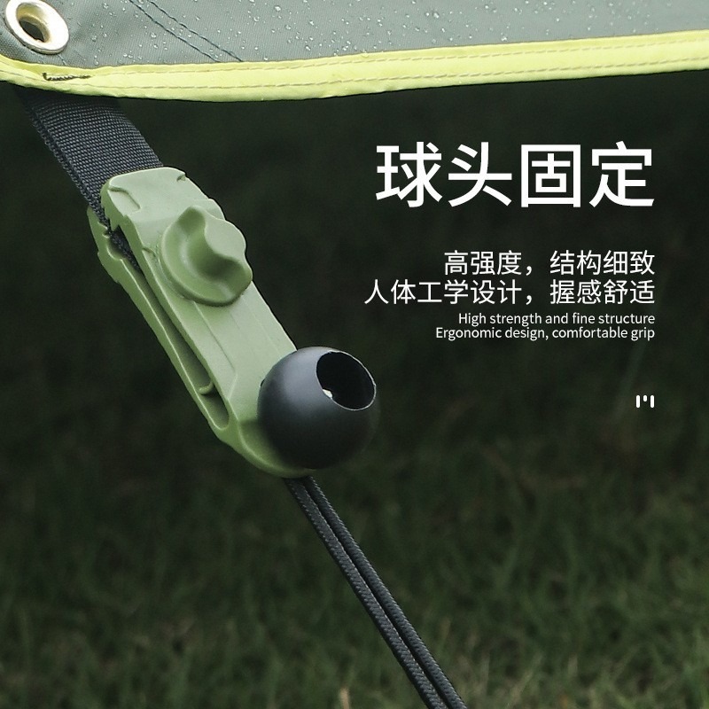 ⛺️台灣現貨⛺️戶外露營 天幕桿彈力繩捆紮帶 彈力球型捆綁帶 戶外露營收納捆紮帶 帳篷夾固定球夾鬆緊-細節圖2