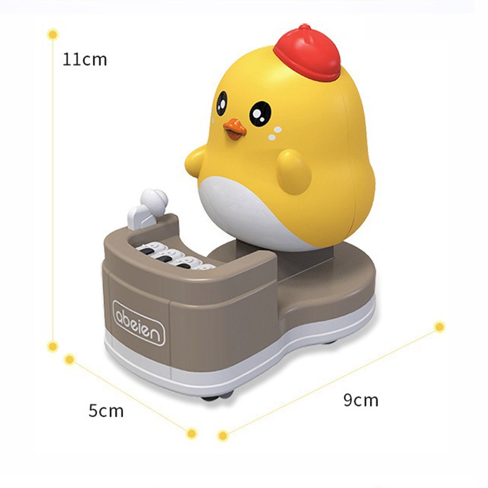 【GCT玩具嚴選】2入DJ小雞按壓車 小寶寶爬行車-細節圖5