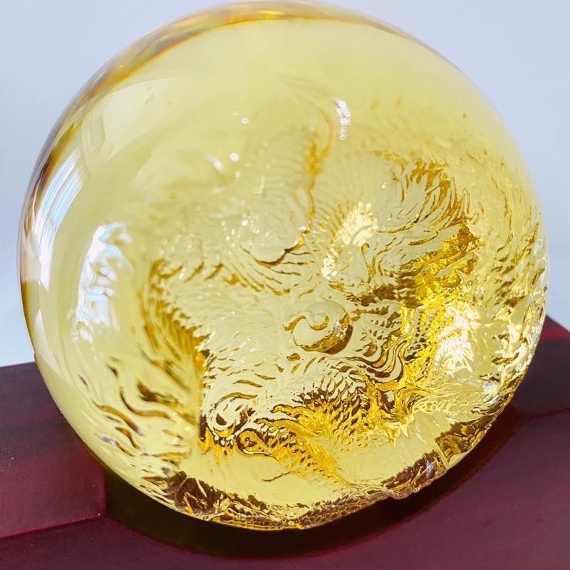 【琉園】tittot 出色 海龍王 水晶玻璃 絕版收藏品 讓自己出色如龍🐲-細節圖4