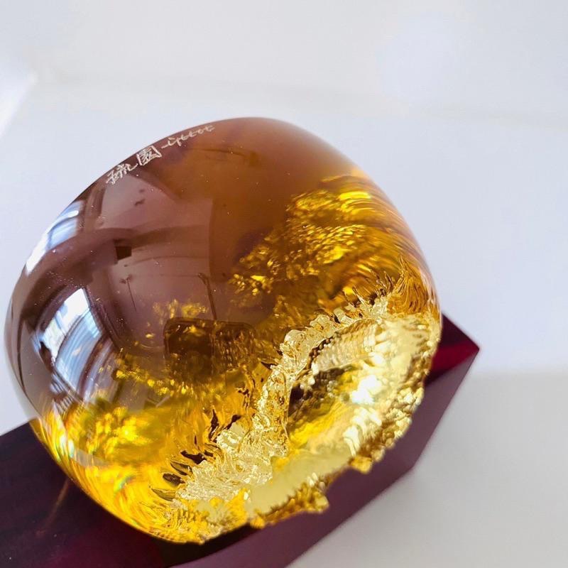 【琉園】tittot 出色 海龍王 水晶玻璃 絕版收藏品 讓自己出色如龍🐲-細節圖5