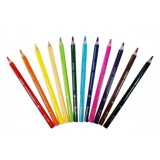 [卡樂]成堡 Artoli 12色大三角色鉛筆 6贈1<下6出7>-細節圖3