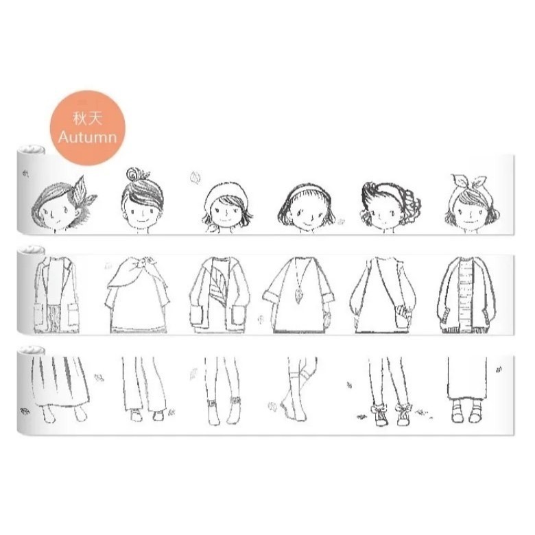 [卡樂]N次貼幼教 小時尚設計師著色畫軸-4款🔺專注神器🔺輕鬆育兒寒假必備💪-規格圖6