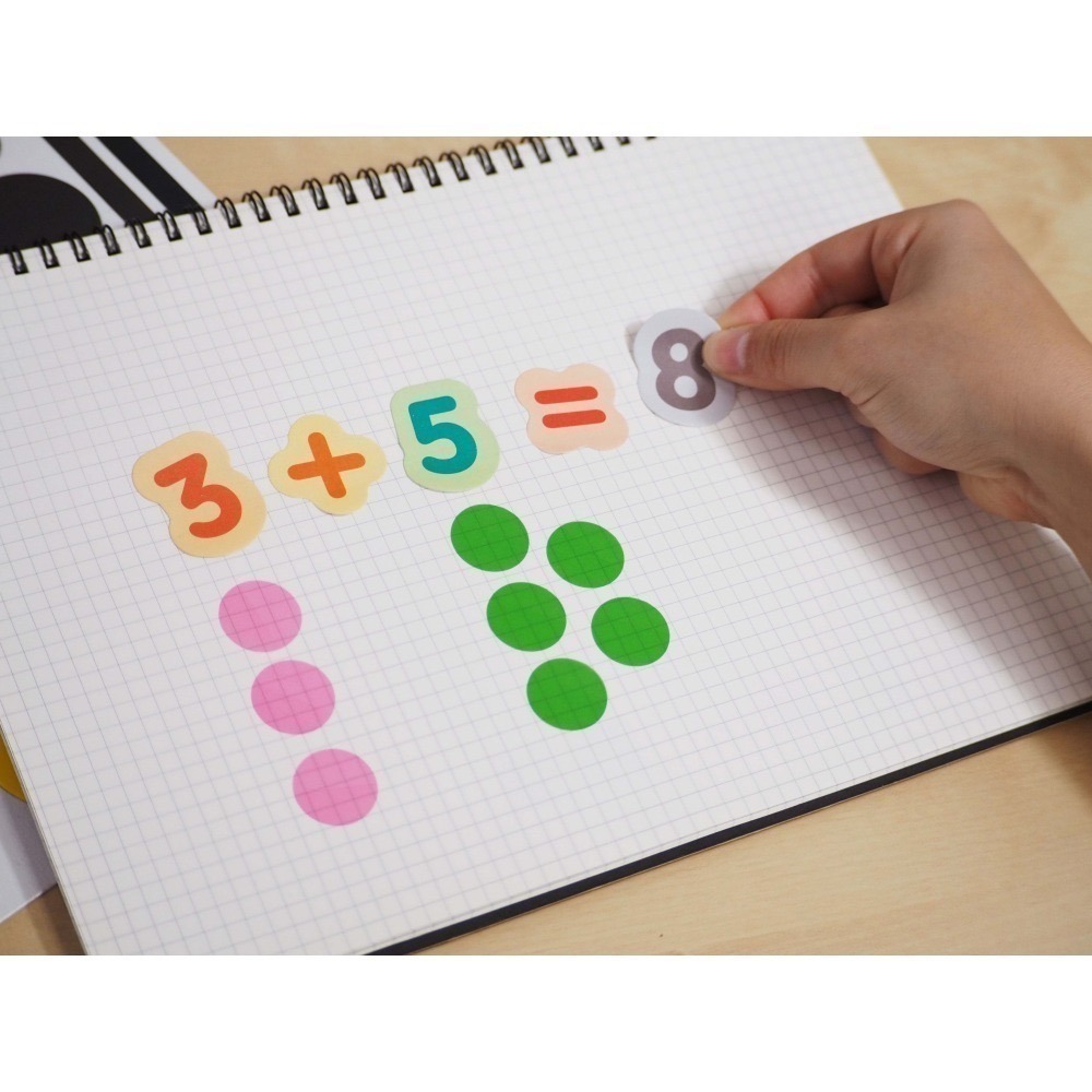 [卡樂]N次貼幼教 數字/字母組合包-2款🔺專注神器🔺輕鬆育兒寒假必備💪-細節圖3
