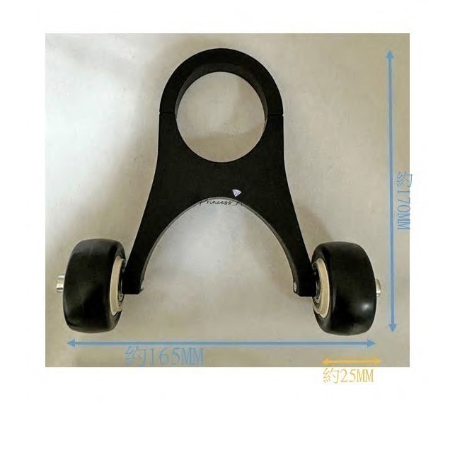 *MIT臺灣製造高品質 *電動滑板車專用站立推行輔助輪支架 型號F25 F30 F40  D18 W D38U F2P-細節圖7