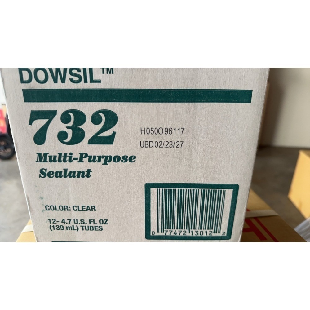[卡樂] DOWSIL™ 732 RTV CLEAR 陶氏室溫硫化 膏狀不垂流 矽酮密封膠 NSF食品級認證 透明色-細節圖4