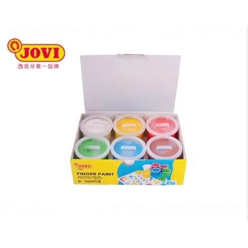 JOVI 手指膏 2Y以上適用 水性好清洗 無毒100% 西班牙製造 品質保證-細節圖2