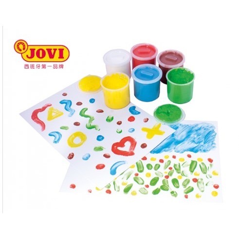 JOVI 手指膏 2Y以上適用 水性好清洗 無毒100% 西班牙製造 品質保證-細節圖3