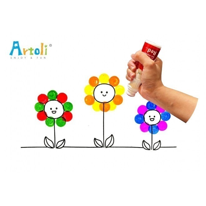 [Color卡樂] 成堡 Artoli 易清洗點點筆 60ml*6色-細節圖2