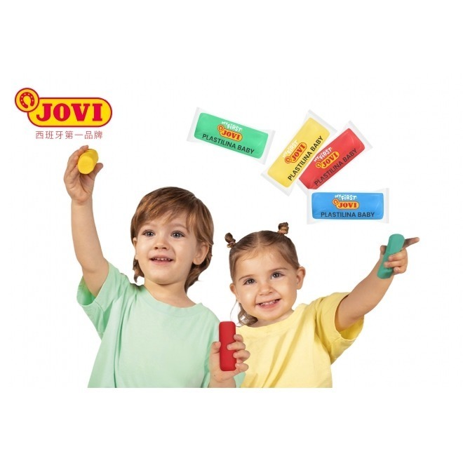 [Color卡樂] 成堡  JOVI 寶寶柔軟黏土 4色經濟裝 1Y以上使用-細節圖4
