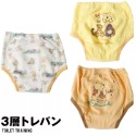 ✭台灣現貨✭日本🇯🇵正版-三層防水學習褲/練習褲 史奴比/冰雪奇緣/玩具總動員/維尼熊 3件組 90/95/100-規格圖5