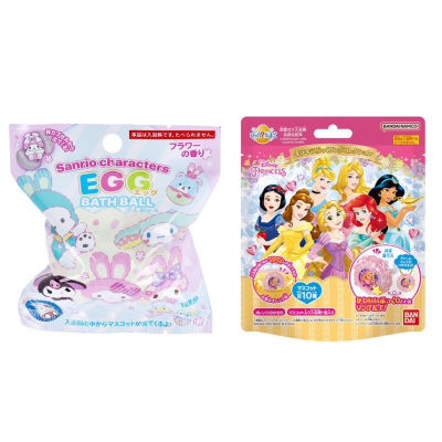 ⟢現貨⟣日本🇯🇵沐浴球-新款迪士尼公主/三麗鷗沐浴球/泡澡球 讓洗澡更有趣的玩具