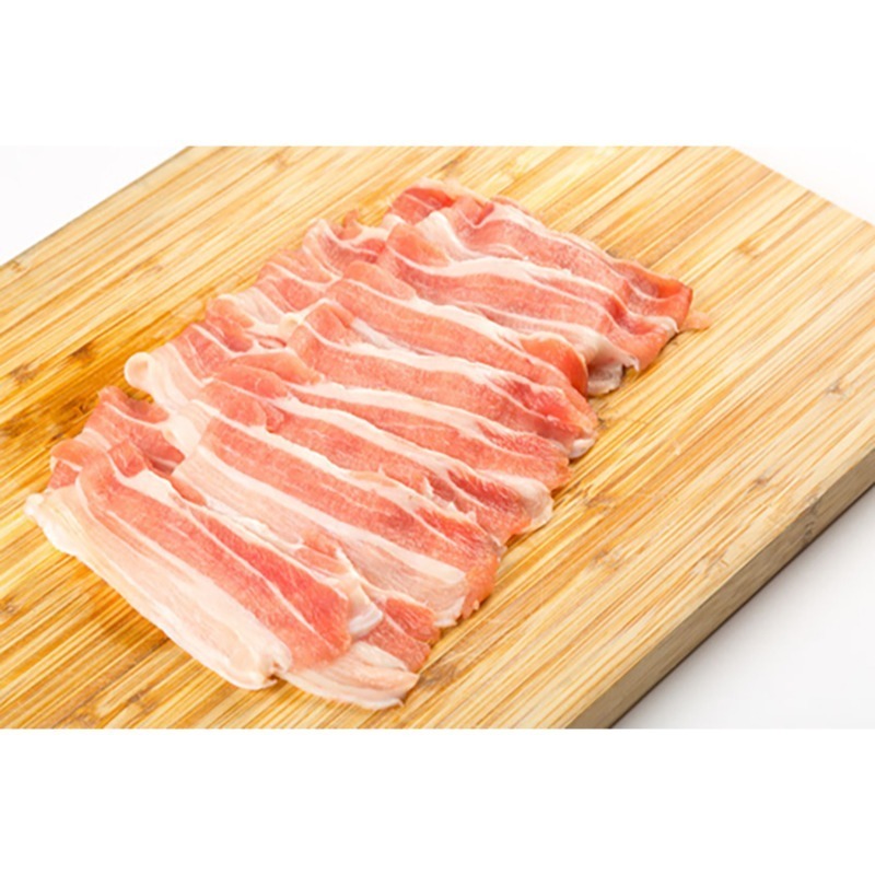 ⭐RORO⭐國產去皮豬五花火鍋片(600g±5%) │大規格原塊切割、油脂分明、厚度約0.2cm-細節圖2