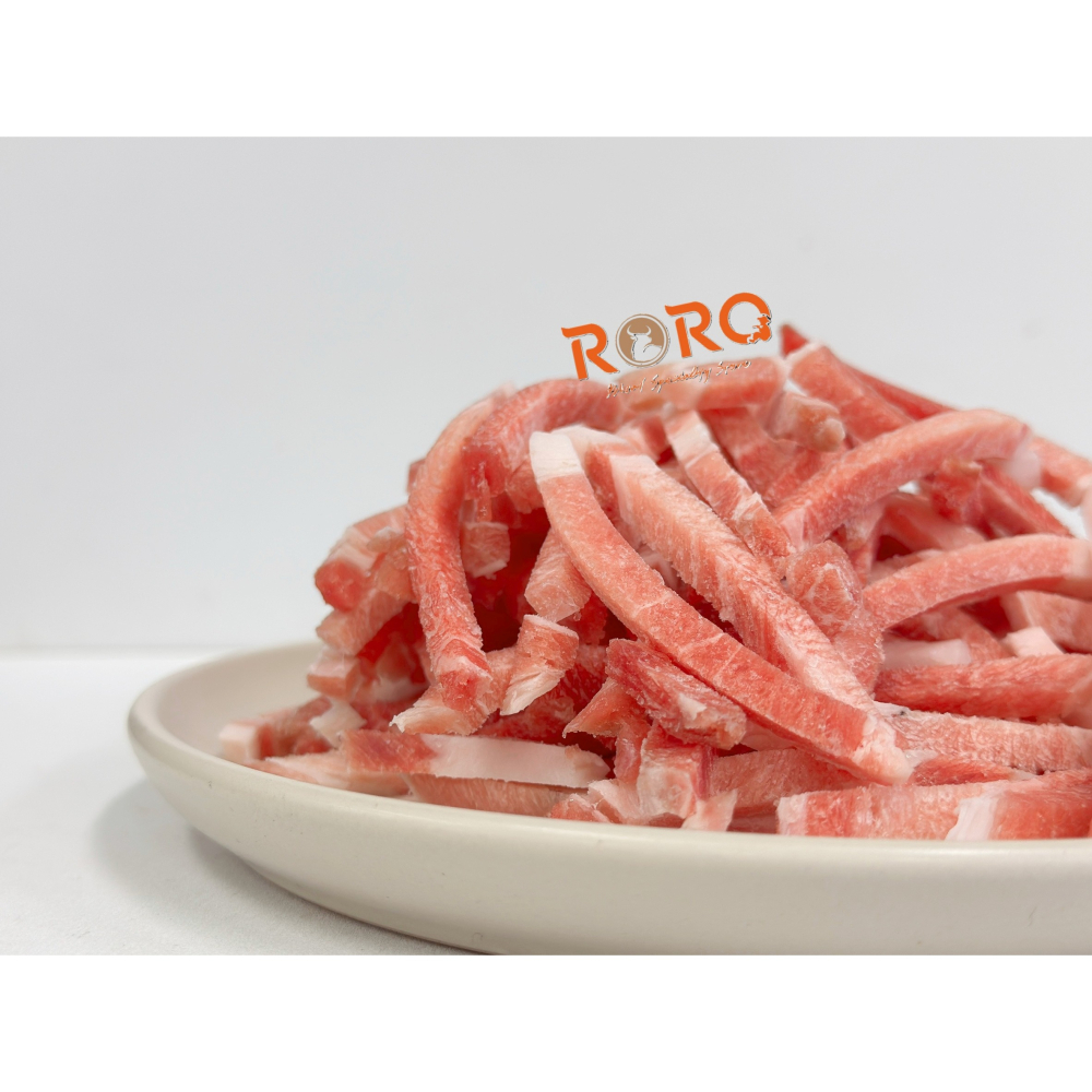 ⭐RORO⭐國產豬前腿 豬絲/豬柳(600g±5%) │ 原肉現切、口感紮實、快炒首選-細節圖2