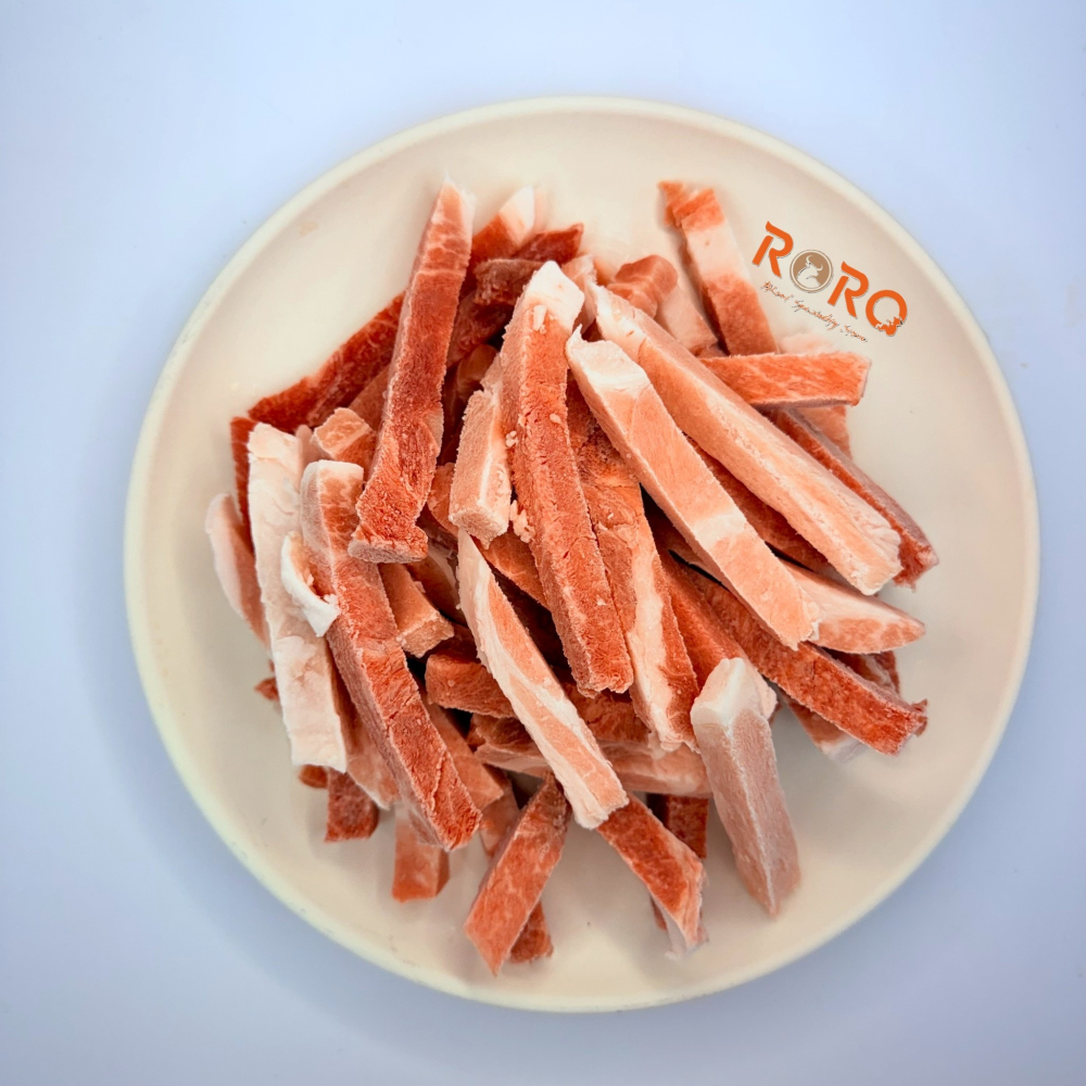 ⭐RORO⭐國產豬前腿 豬絲/豬柳(600g±5%) │ 原肉現切、口感紮實、快炒首選-細節圖4