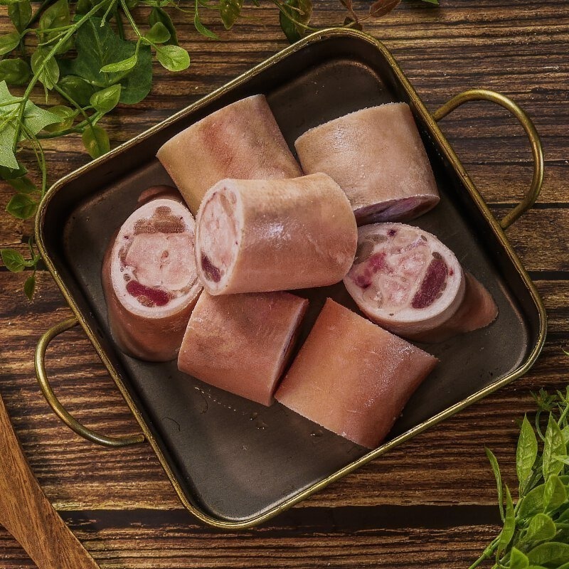 ⭐RORO⭐國產豬腳圈(中段 / 全段 / 豬腳丁) (1kg±5%) │ 已切塊、燉滷首選-細節圖2