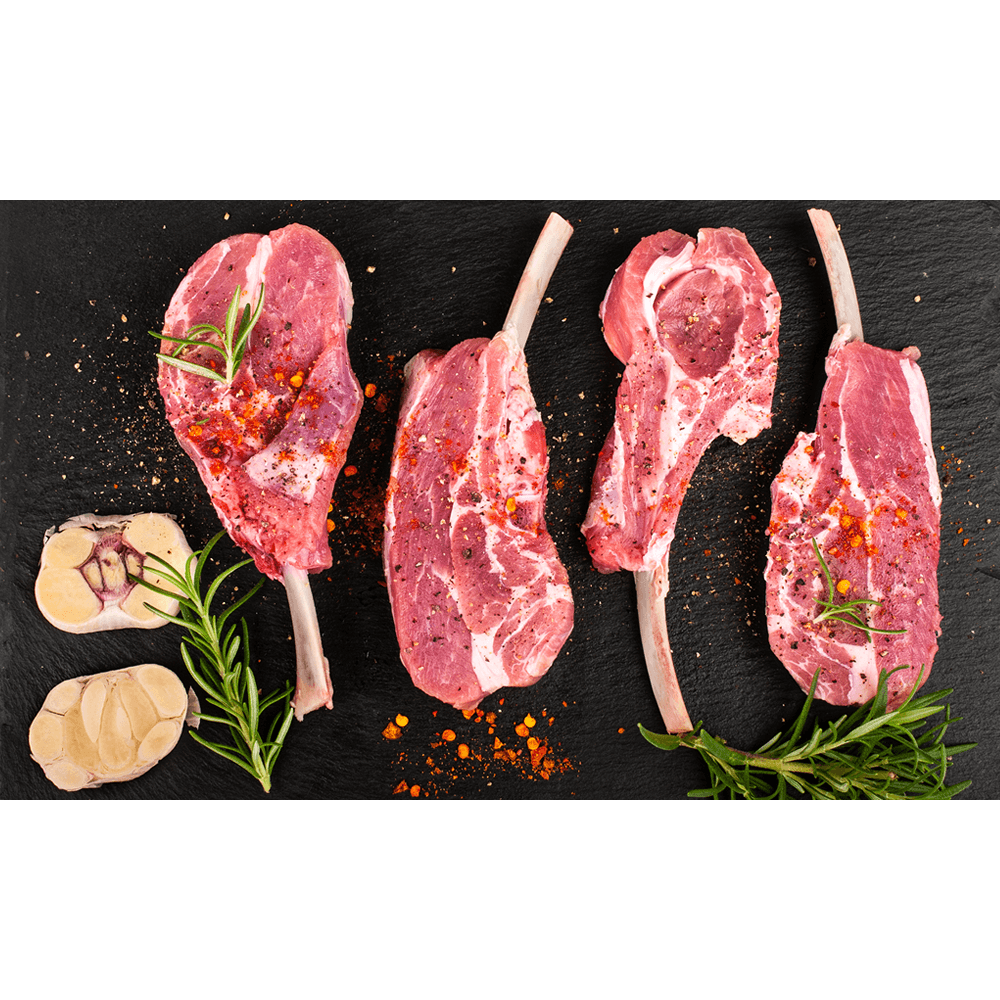 ⭐RORO⭐紐西蘭草飼小羔羊肩排(600g±5%) │ 專業分切、6~8隻真空包裝、無羊羶味-細節圖2