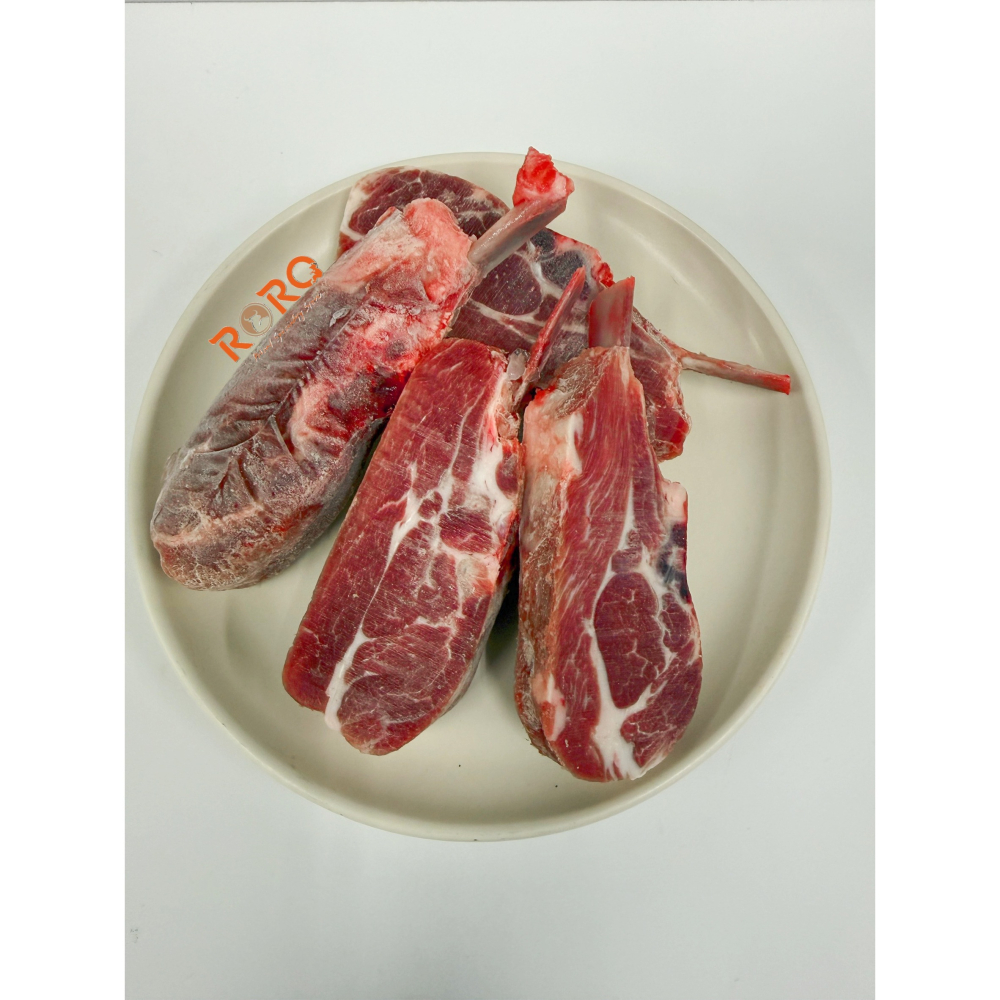 ⭐RORO⭐紐西蘭草飼小羔羊肩排(600g±5%) │ 專業分切、6~8隻真空包裝、無羊羶味-細節圖3