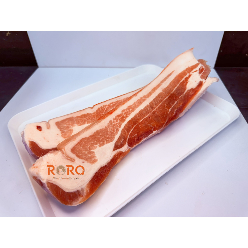 ⭐RORO⭐國產帶皮豬五花肉(500g±5%) │ 五花肉條 / 五花肉塊(4×4cm)、經典三層肉-細節圖2
