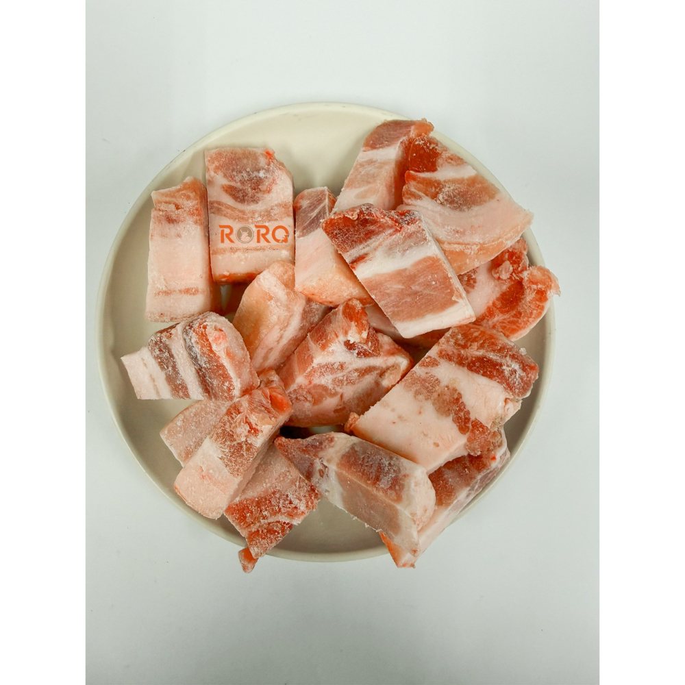 ⭐RORO⭐國產帶皮豬五花肉(500g±5%) │ 五花肉條 / 五花肉塊(4×4cm)、經典三層肉-細節圖6