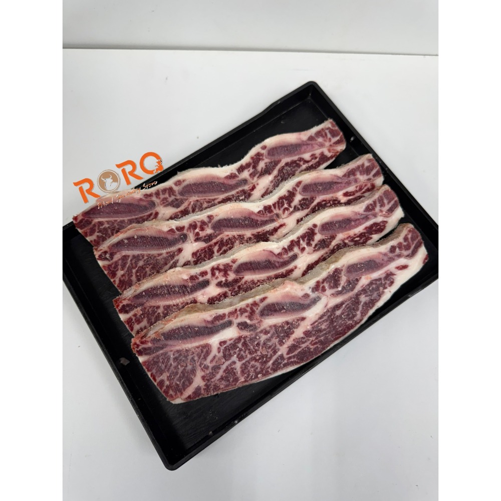 ⭐RORO⭐美國穀飼熟成帶骨牛小排(1kg±5%) │ 厚度1.5~1.8cm、約7~9塊、真空袋裝-細節圖2