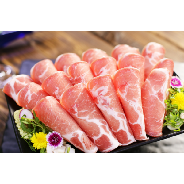 ⭐RORO⭐巴拉圭 / 加拿大梅花豬(600g±5%) │ 厚切豬排 5~6片裝 / 火鍋片 0.2cm-細節圖2