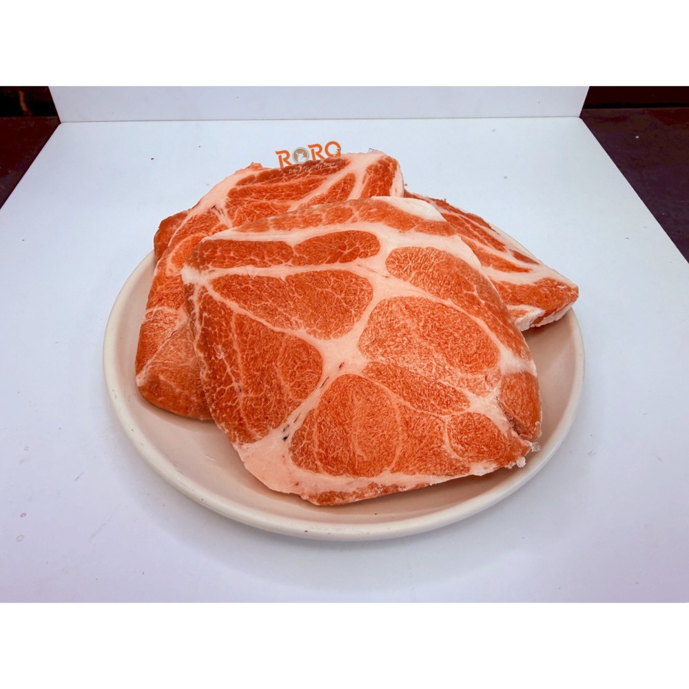⭐RORO⭐巴拉圭 / 加拿大梅花豬(600g±5%) │ 厚切豬排 5~6片裝 / 火鍋片 0.2cm-細節圖3