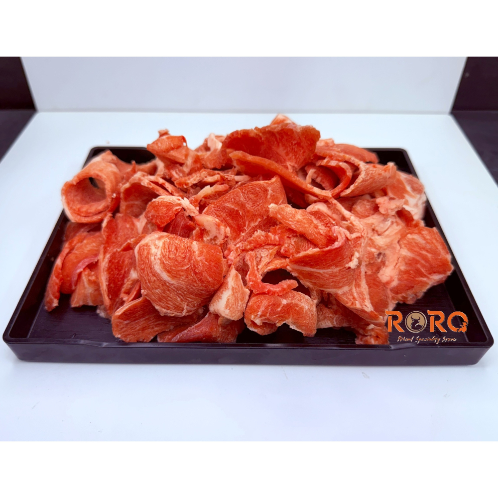⭐RORO⭐豬嘴邊肉炒片(600g±5%) │ 厚度約0.4cm、稀有部位、原塊現切-細節圖3