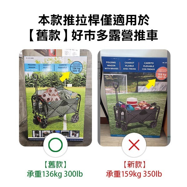 《露營推車配件-推拉桿》新款！免鑽孔 舒適旋轉 推車手把 推拉車握桿 拉桿 推桿 把手 可推可拉 露營推車【飛兒】-細節圖2