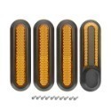 《小米電動滑板車配件 反光條四件套》小米 M365/pro/1S 配件 反光板 反射板 反光片 行車安全【飛兒】12--規格圖6
