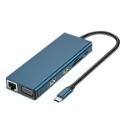 全新升級《Type-C十二合一集線器擴展器》HDMI/VGA/USB/SD讀卡/PD/網路口 macbook轉換器【飛兒-規格圖9