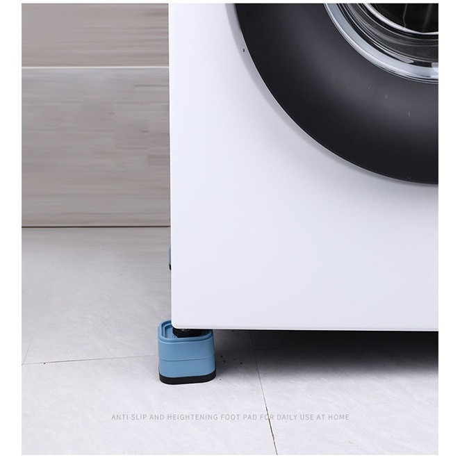 出清特價《多功能增高防滑止震腳墊 4入》洗衣機腳墊 洗衣機增高墊 防滑腳墊 家具腳墊 桌腳墊 止滑腳墊【飛兒】-細節圖7