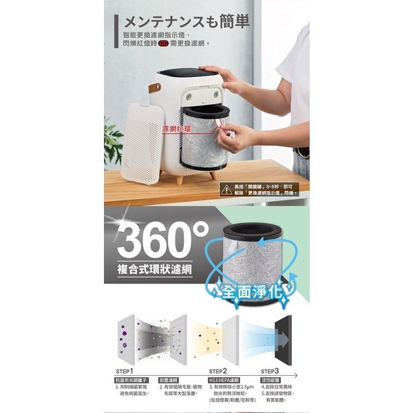《ikiiki伊崎 空氣清淨機》層層過濾！抗菌！HEPA 除臭 USB供電 空氣淨化器 淨化機 活性碳濾網【飛兒】-細節圖7