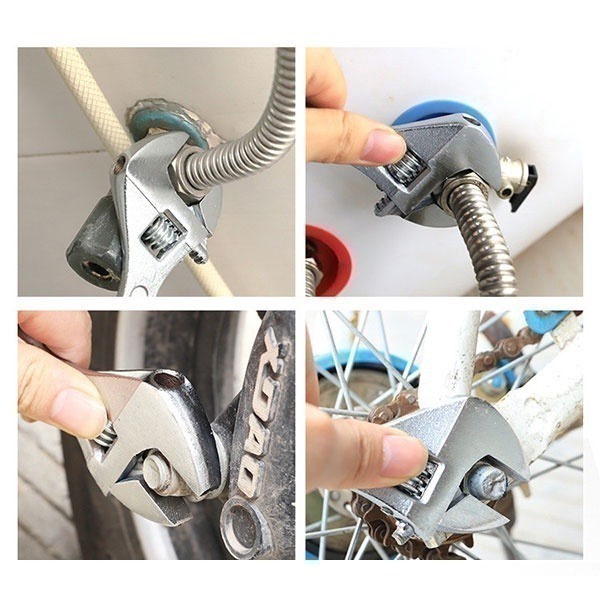 《活動扳手 6吋-18吋》開口扳手 棘輪活動扳手 大開口扳手 螺絲扳手 螺栓 機車螺絲 汽車【飛兒】8-2-19~24-細節圖2