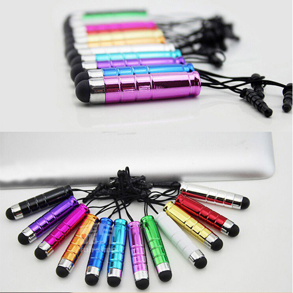 買三送一！迷你觸控筆+防塵塞 智能炫彩手寫筆 電容筆 手機平板通用手寫筆 觸控筆【飛兒】18-7-細節圖3