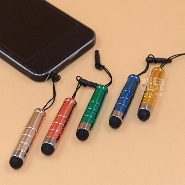 買三送一！迷你觸控筆+防塵塞 智能炫彩手寫筆 電容筆 手機平板通用手寫筆 觸控筆【飛兒】18-7-細節圖4