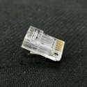 CAT6 Rj45穿透式網路水晶頭【3入