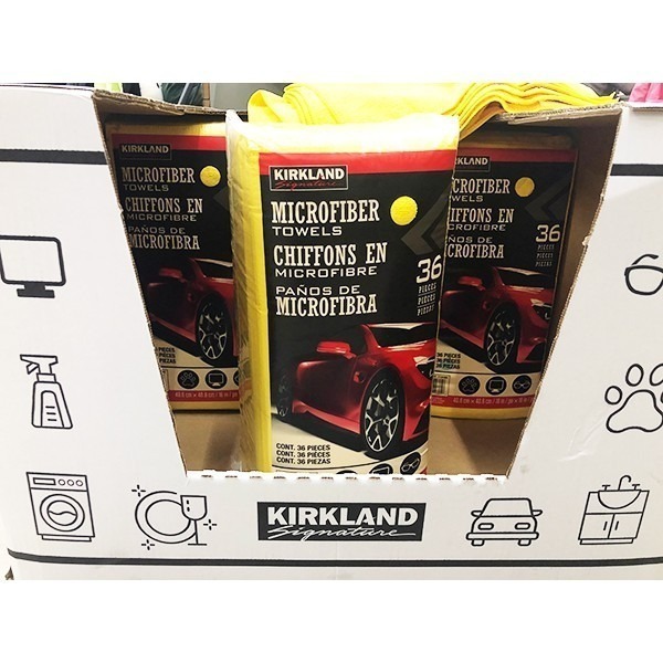 好市多costco代買《科克蘭超細纖維擦拭布》好市多毛巾 好市多抹布 洗車布 擦車布 打蠟 抹布 擦拭抹布【飛兒】-細節圖3