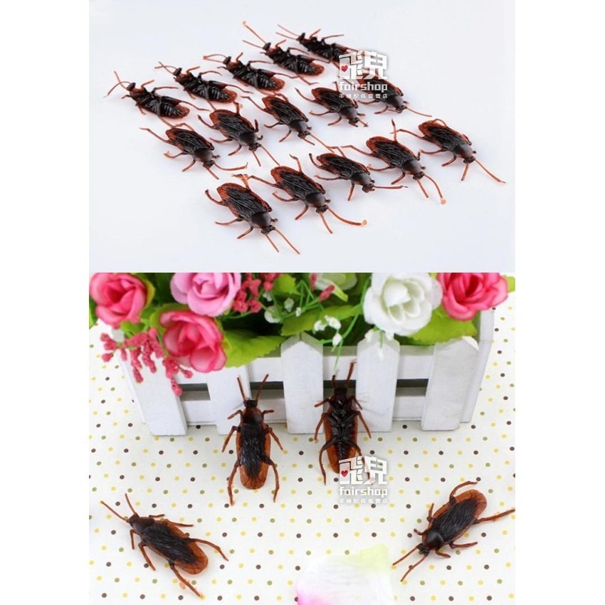 買20送1！蟑螂小強 仿真蟑螂 假蟑螂 道具 整人玩具 嚇人 整人禮物 萬聖節 愚人節 惡作劇 逼真蟑螂【飛兒】23-1-細節圖4