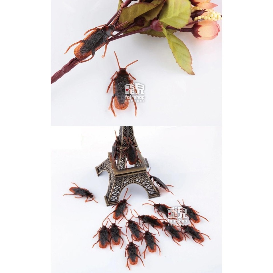 買20送1！蟑螂小強 仿真蟑螂 假蟑螂 道具 整人玩具 嚇人 整人禮物 萬聖節 愚人節 惡作劇 逼真蟑螂【飛兒】23-1-細節圖5