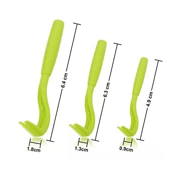 《硬蜱拔取器 三件組》 拔取器 拔除器寵物 除蟲蜱蟲八腳怪 捉蟲器 寵物除蟲工具 登山 露營 防萊姆病【飛兒】 綠 1--細節圖3
