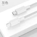 《PD馬卡龍編織充電線 0.5米／1米》PD快充線 充電線 傳輸線 數據線 鍍鋅銅線芯 Type-C【飛兒】-規格圖8