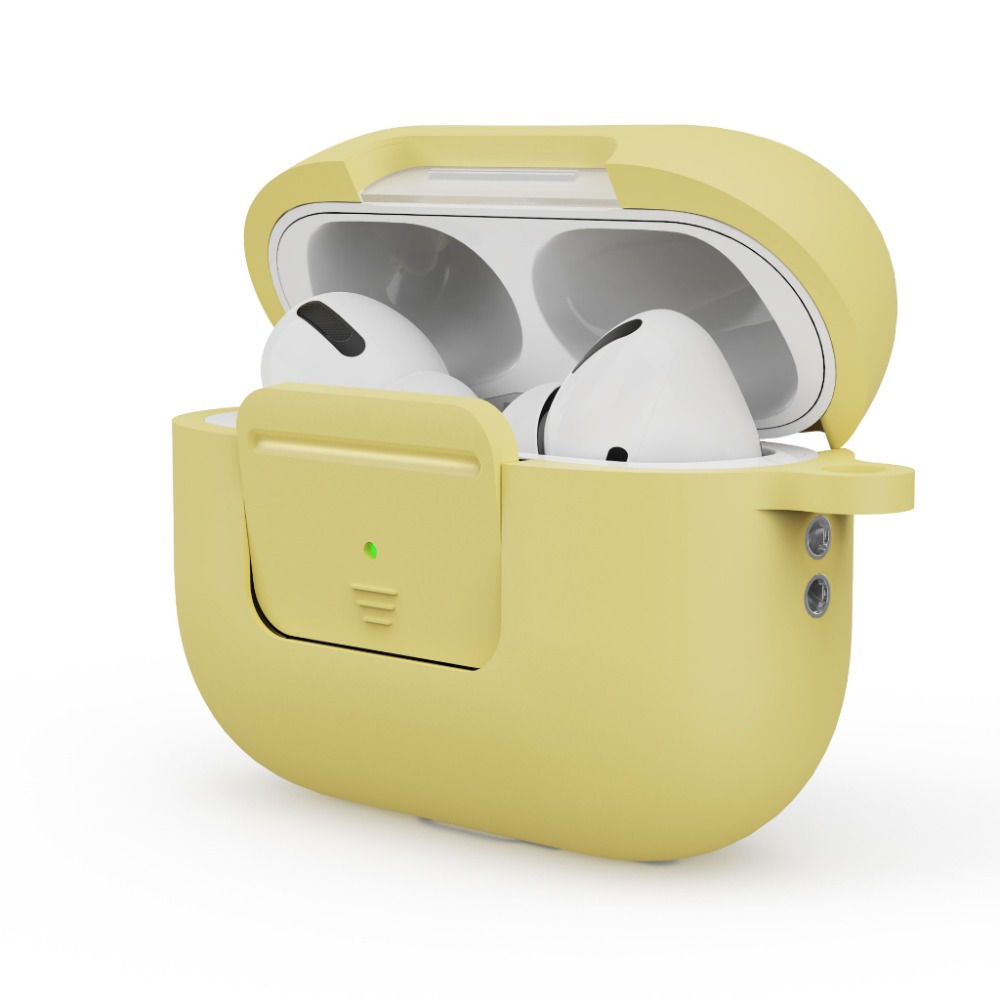 《Airpods Pro2 矽膠硬殼防摔殼》保護套 保護殼 硬殼 矽膠耐衝擊 耳機套 附掛鉤 附掛繩【飛兒】-規格圖6