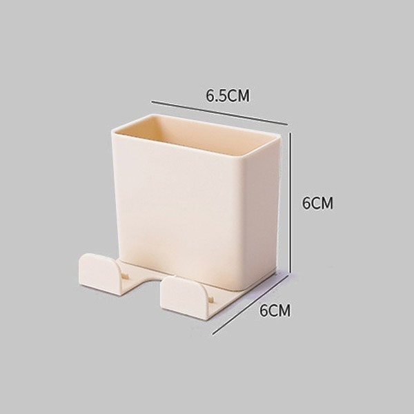 壁掛搖控器收納盒 遙控器架 手機充電架 收納架 牆面收納盒 牆上置物盒 置物架 臥室收納 手機架 手機座【飛兒】-規格圖5