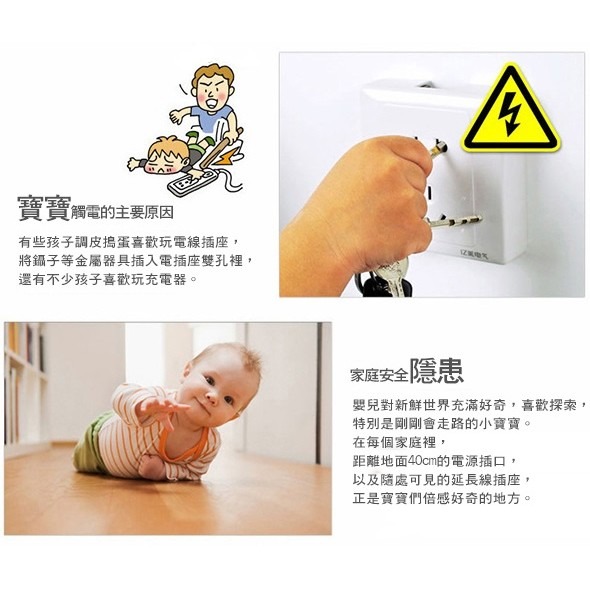 完全保護！防觸電 插座保護蓋 白色 二插款 100個裝 防塵蓋 防水蓋 插頭蓋 絕緣蓋 50 1【飛兒】 16區-細節圖3