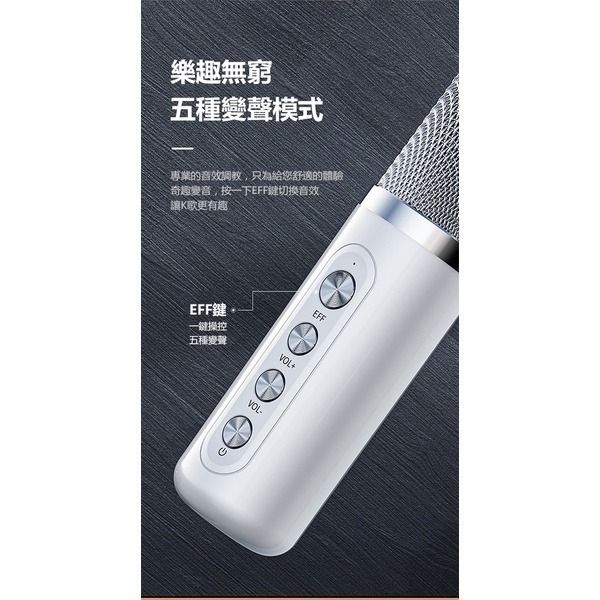 《麥克風一體式K歌音箱》麥克風 廣場音響 行動KTV 行動音箱 USB AUX TF卡 插卡 TYPE-C【飛兒】 Z3-細節圖8
