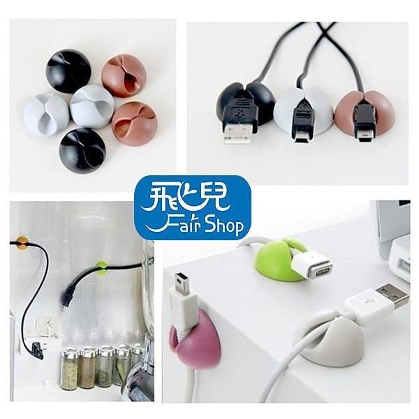 搞定電線《萬用固線器集線器 (六入)》電線收納 用固線夾 多功能線夾 集線器【飛兒】 20-1-64-細節圖2