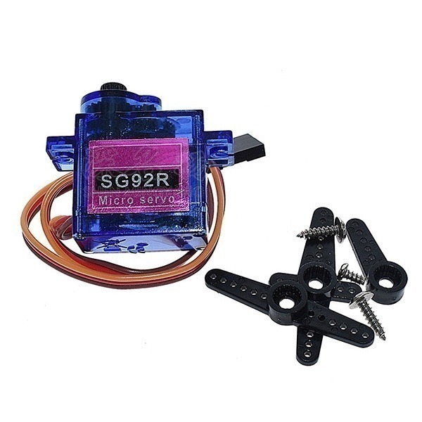 《伺服馬達舵機 SG92R 塑料版/金屬版》9g 航模舵機 小型舵機 伺服馬達 迷你微型舵機 尼龍齒輪 模型零件【飛兒】-細節圖2